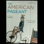 American Pageant Volume 1 to 1877 (Custom)