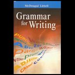 Grammar for Writing Grade 10