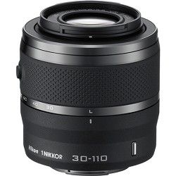 Nikon 1 NIKKOR 30 110mm f/3.8   5.6 VR Lens Black