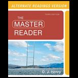 Master Reader, Alt. Read. Ed. With Access