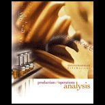 Production and Operations Analysis   Text Only