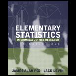 Elementary Statistics in Criminal Justice Research  Essentials