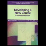 Developing a New Course for Adult Learner