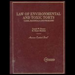 Law of Environmental and Toxic Torts  Cases, Materials and Problems