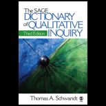 Dictionary of Qualitative Inquiry