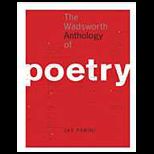 Wadsworth Anthology of Poetry   With CD