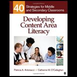 Developing Content Area Literacy