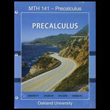 Precalculus Mth 141 (Custom)