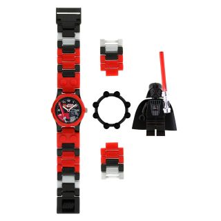 Lego Kids Darth Vader Minifigure Watch Set, Boys