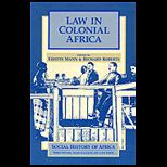 Law in Colonial Africa