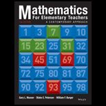 Mathematics for Elementary Teachers A Contemporary Approach  Manipulative Kit