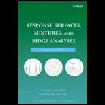 Response Surfaces, Mixtures, and Ridge Analyses