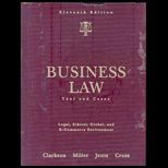 Business Law  Text and Cases   Package
