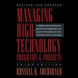 Managing High Technology Programs and Projects