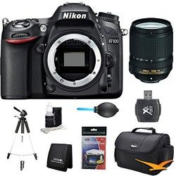 Nikon D7100 DX Format Digital HD SLR 18 140mm VR Pro Lens Bundle