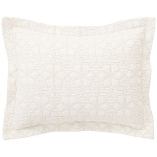 Marquis By Waterford Allegra Pillow Sham, Ivory