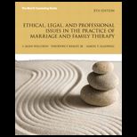Ethical, Legal and Prof and Family Therapy