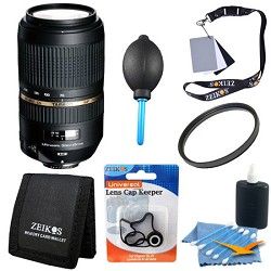 Tamron AF 70 300mm f/4.0 5.6 SP Di VC USD XLD Lens Kit for Canon EOS
