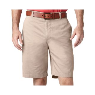 Dockers Flat Front Solid Short, Sand Dune, Mens