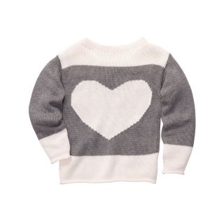 Oshkosh Bgosh Heart Sweater   Girls 4 6x, Gray, Girls