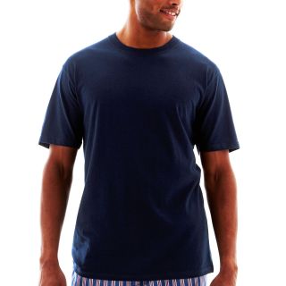 Stafford Cotton Lightweight Color Crewneck T Shirt   Big and Tall, Signature