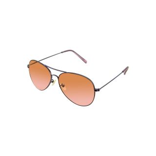 OLSENBOYE Institches Aviator Sunglasses, Pink, Womens