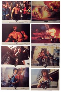 Rambo 3 (Original Lobby Card Set) Movie Poster