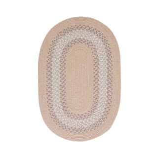 Oak Valley Reversible Braided Oval Rugs, Oatmeal