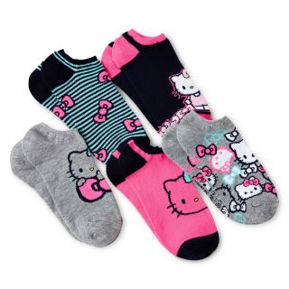 Hello Kitty 5 pk. No Show Socks   Girls, Grey, Girls