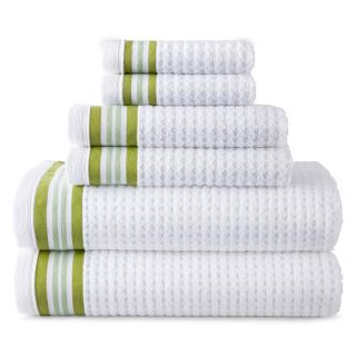 JCP Home Collection  Home 6 pc. Quick Dri Towel Set, Green