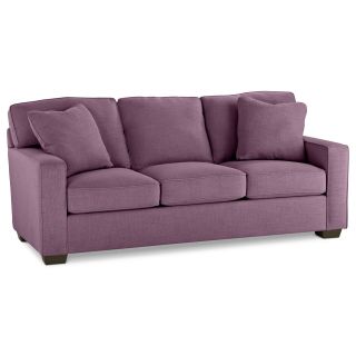 Possibilities Track Arm 82 Sofa, Plum