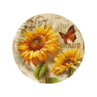 Sunflower 14  Round Serving Platter
