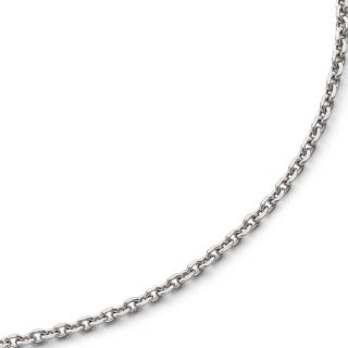 20 Diamond Cut Cable Chain Sterling Silver, Womens