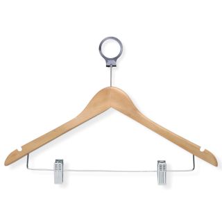 HONEY CAN DO Honey Can Do 24 Pack Hotel Style Suit Hangers + Clips