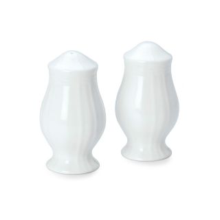 Mikasa Antique White Salt and Pepper Shakers