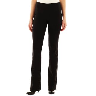 By & By Pull On Pants, Blk Monoto, Womens