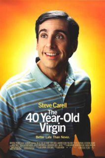 THE 40 YEAR OLD VIRGIN Movie Poster