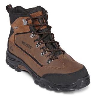 Wolverine Spencer Waterproof Mens Hiking Boots, Black/Grey