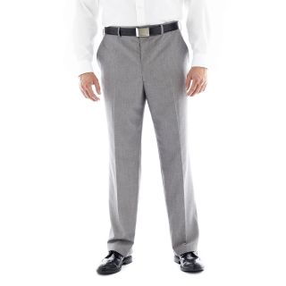 JF J.Ferrar J.F. J Ferrar Flat Front Suit Pants Big&Tall, Gray, Mens