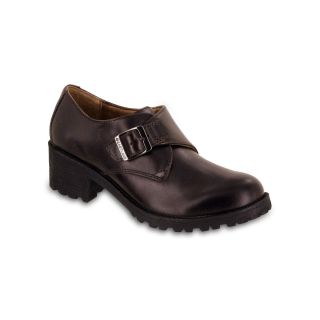 Eastland Amherst Womens Buckle Leather Dress Shoes, Brown