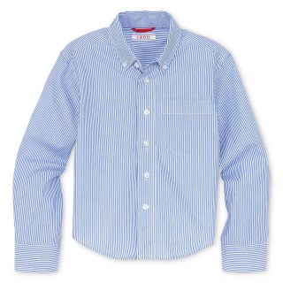 Izod Oxford Dress Shirt   Boys 4 20, Blue, Boys