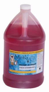 Premium Snow Syrups   Gallon