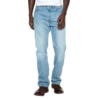 Levis 501 Original Fit Jeans, Light Mist, Mens