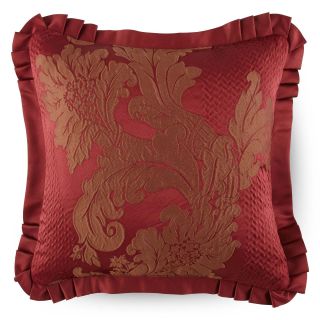 QUEEN STREET Scarborough 20 Square Decorative Pillow, Red