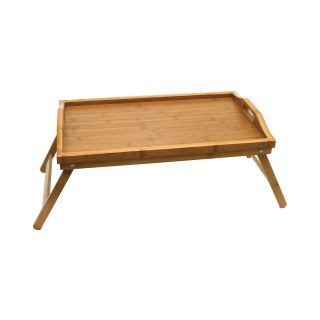 Bamboo Bed Tray with Folding Legs