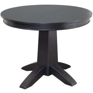Maxwell Round Dining Table, Black
