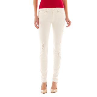 Mng By Mango Deconstructed Jeans, Neutral, Womens