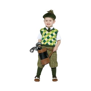 Future Golfer Child Costume, Green, Boys