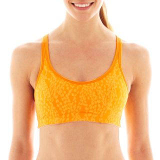 Champion Shape T Back High Support Sports Bra, Clementine Linx