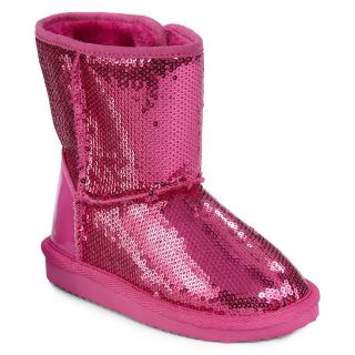 ARIZONA Toddler Girls Sparkle Boots, Pink, Pink, Girls